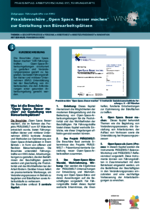 Praxisbroschüre „Open Space. Besser machen“ (095_Führungskräfte - PDF)